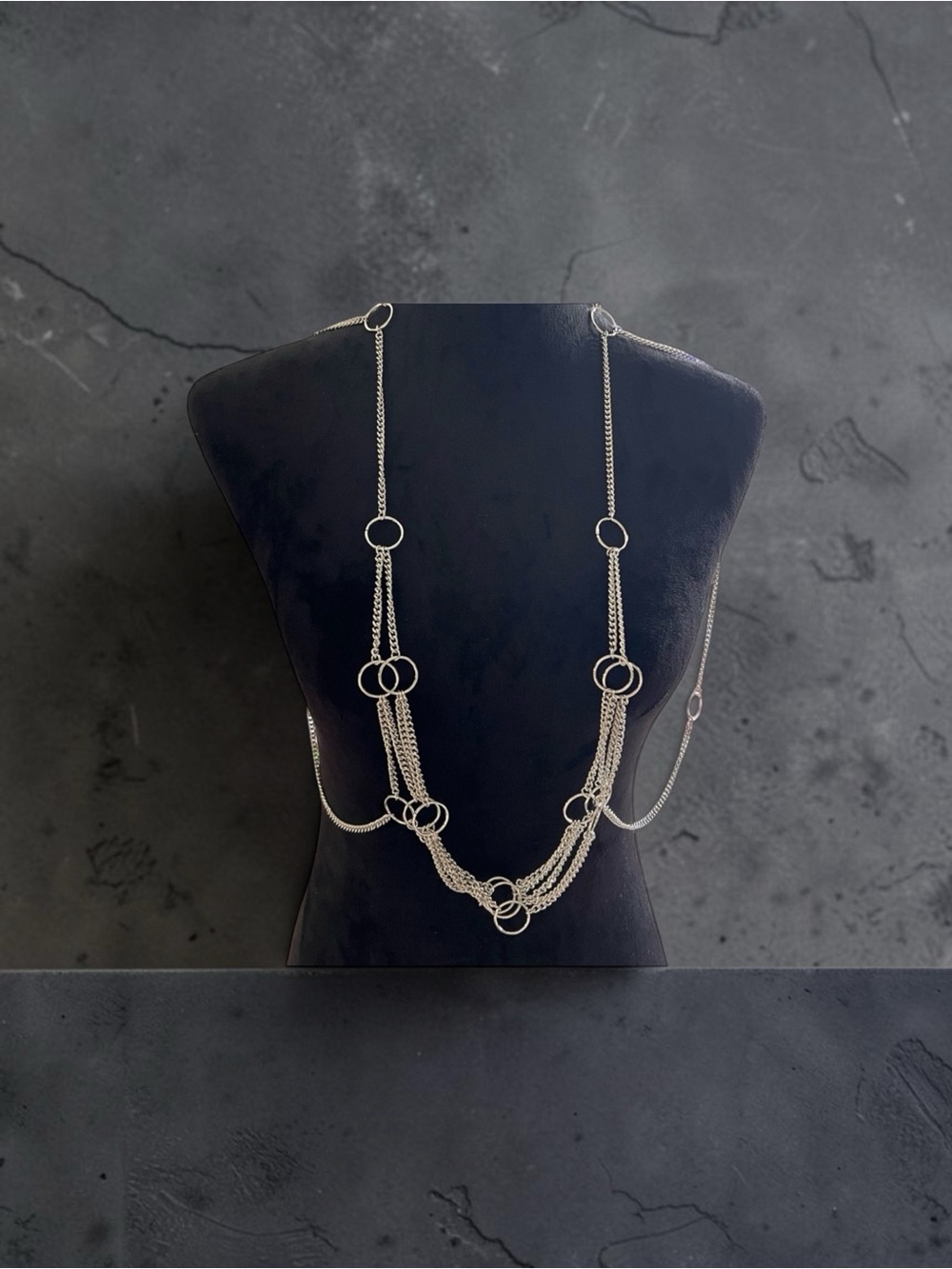 Akira Silver Tone Chain Necklace